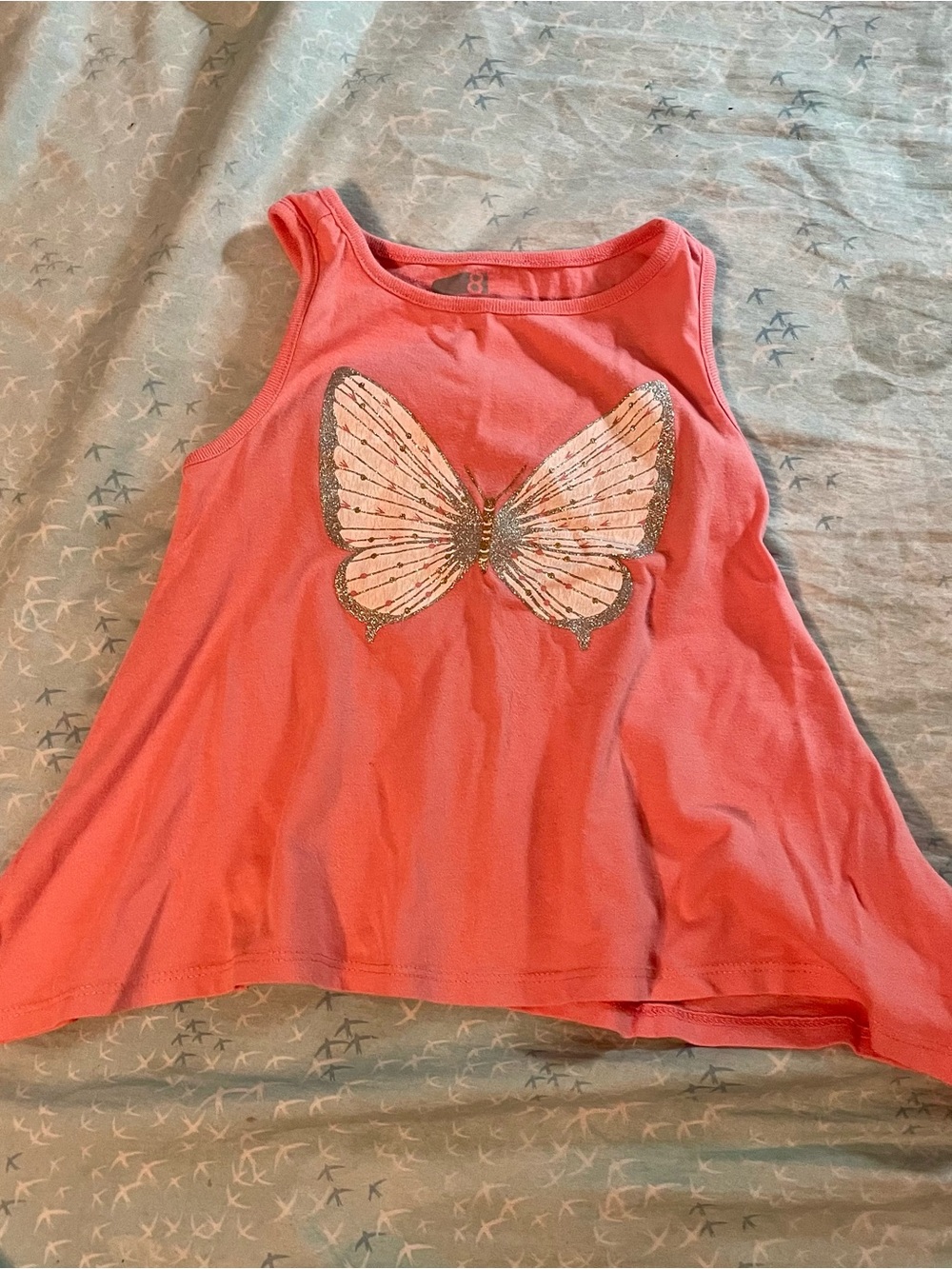 Crazy 8 Coral Pink Girls' Tank Top